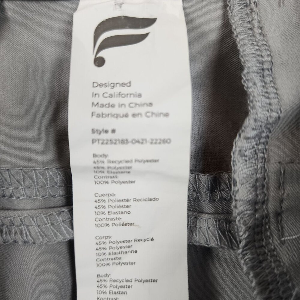 Fabletics Men Gray Lightweight Flex Straight Leg … - image 7